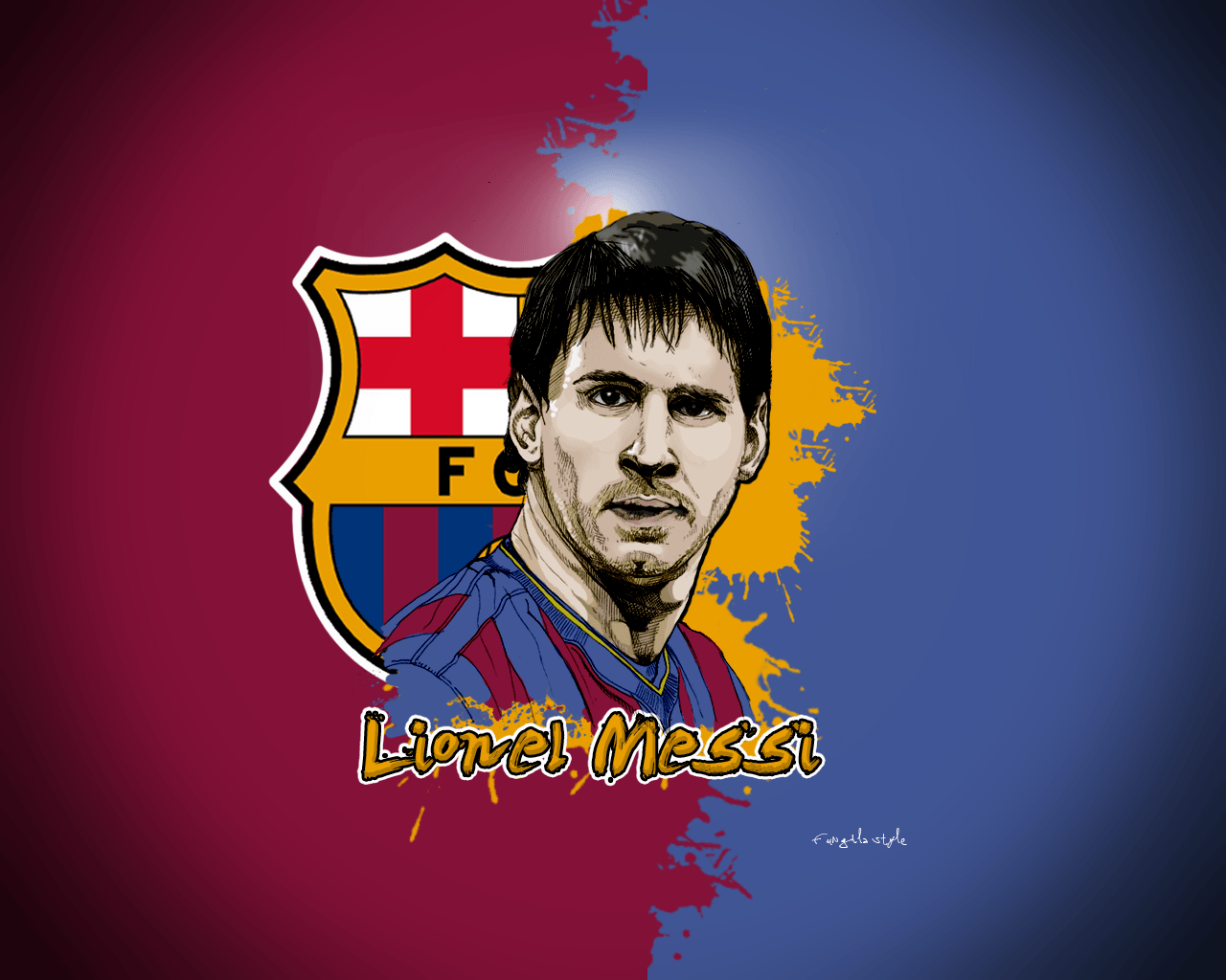 Messi Barcelona Wallpapers Wallpaper Cave