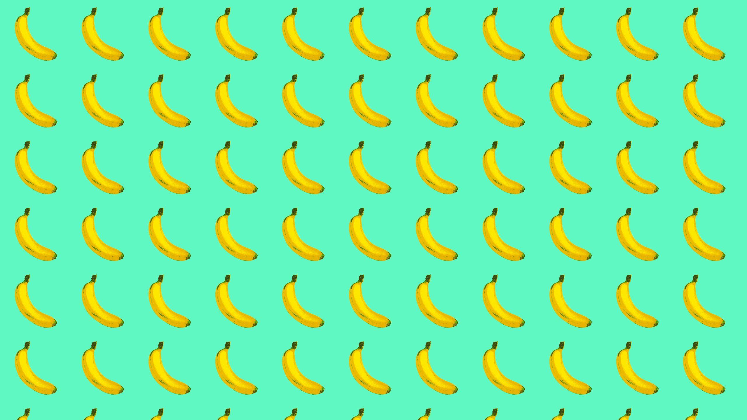 Banana pattern wallpaper