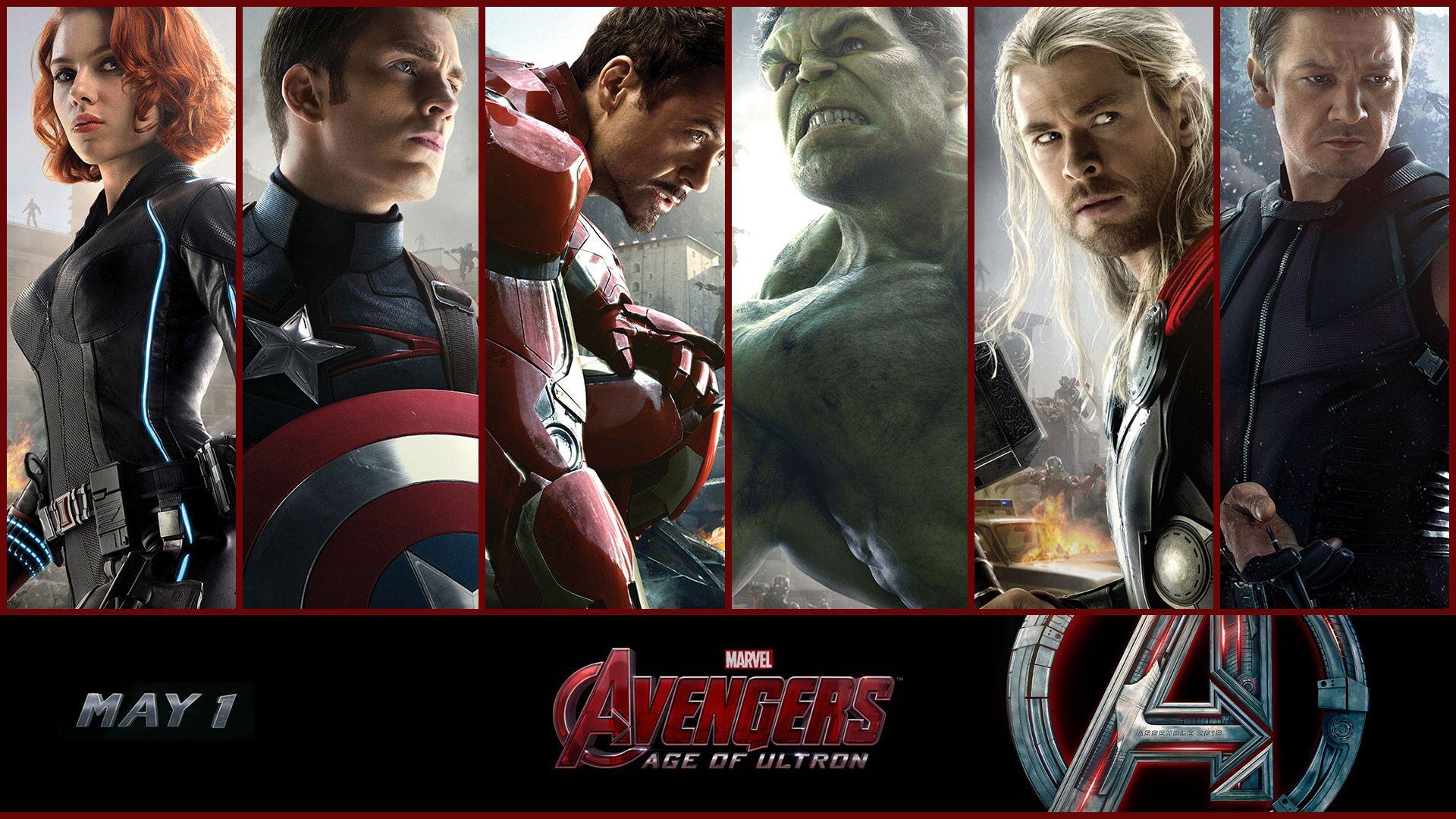 Avengers 2: Age of Ultron 2015 Desktop & iPhone Wallpaper HD