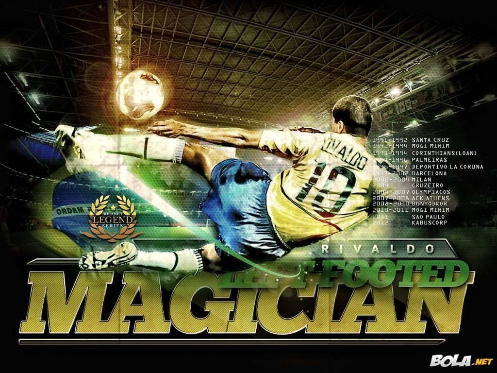 Rivaldo Brasil Wallpaper HD. Football Wallpaper HD, Football