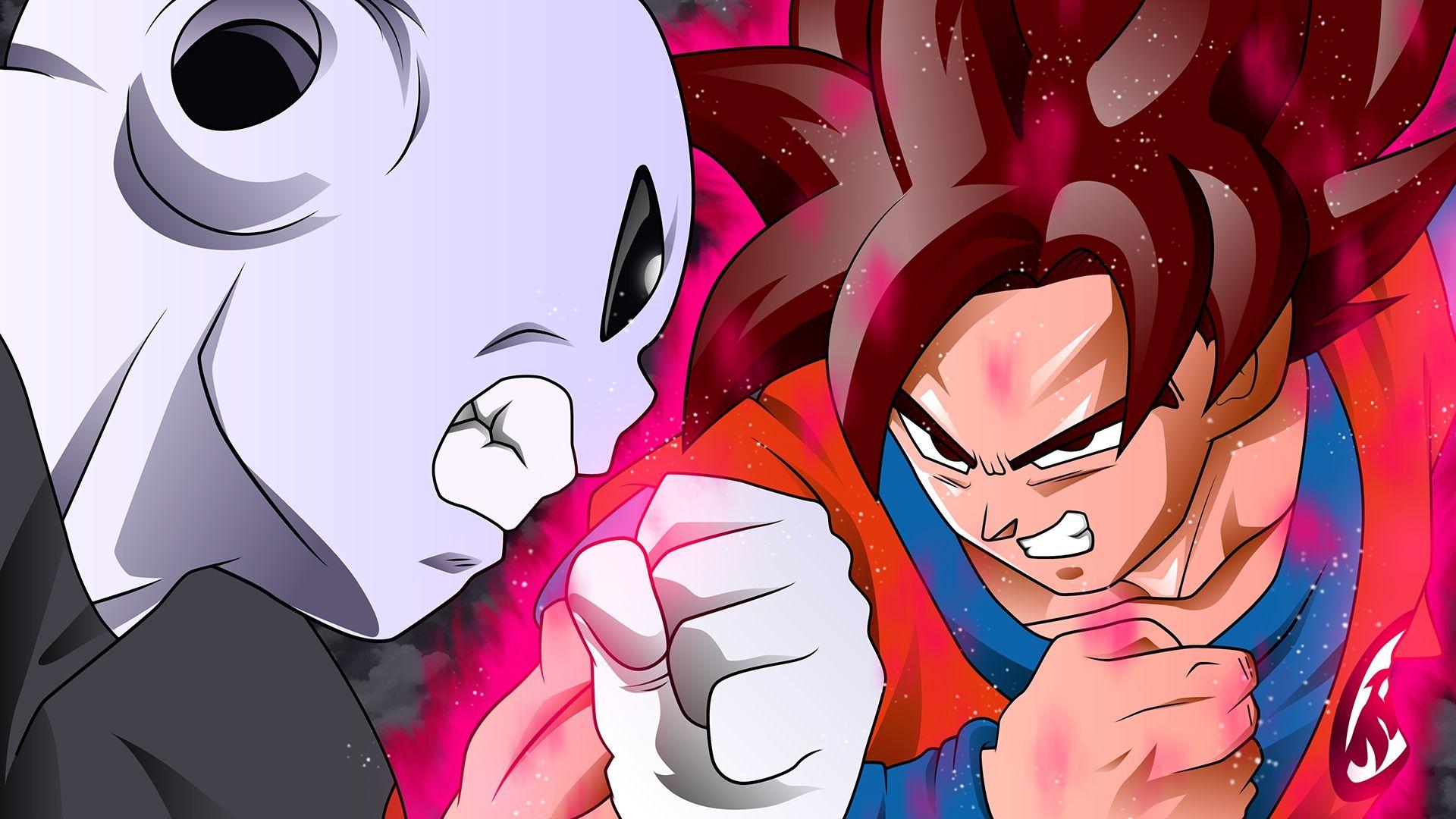 Jiren vs Goku Dragon Ball Super Anim. Wallpaper