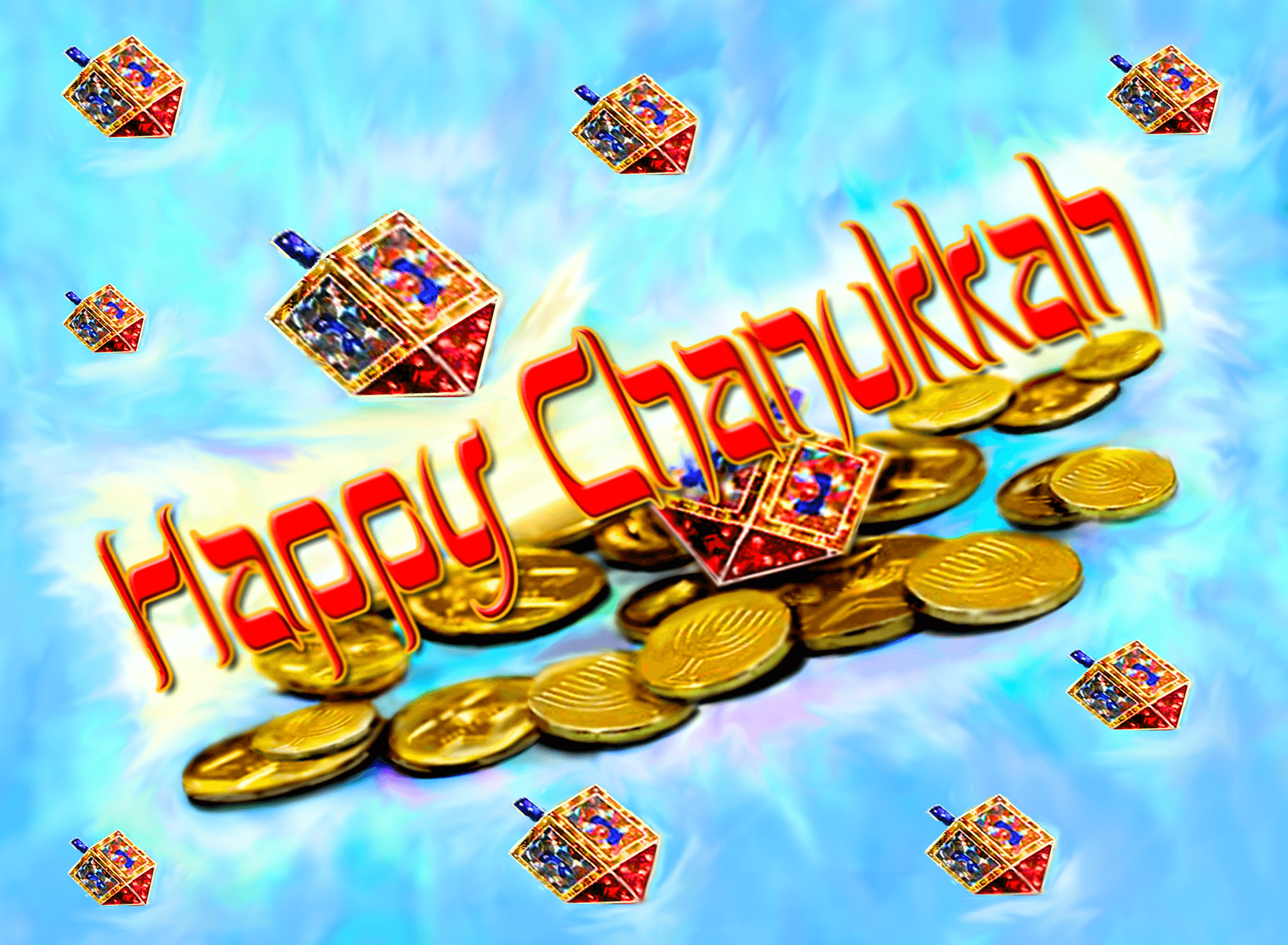 buribalek: Hanukkah Wallpaper