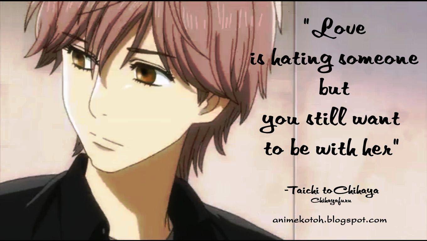 anime love quotes