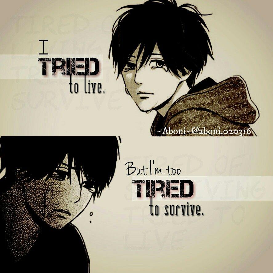 Anime quotes. sad anime quotes. anime edits. anime feels