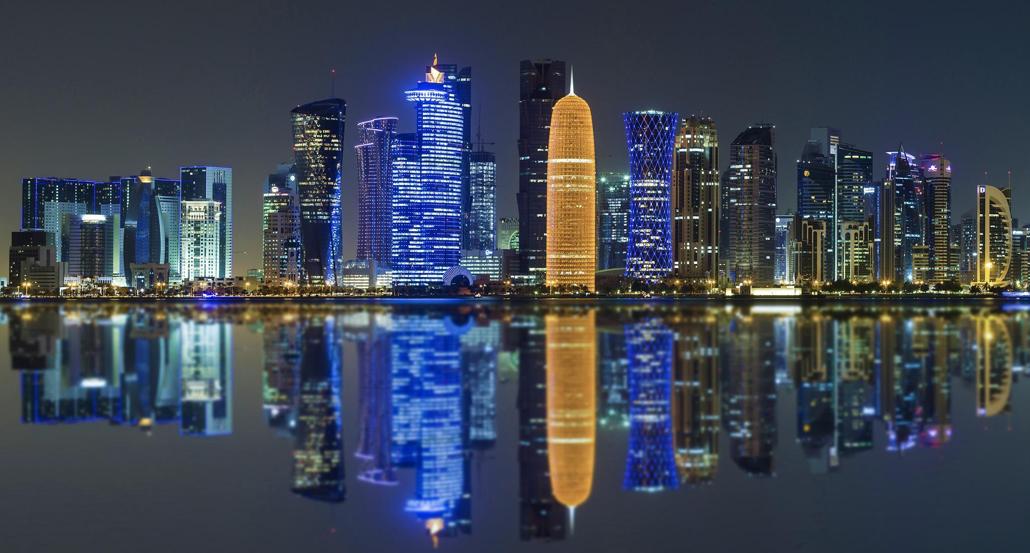 RedditPics Skyline, Qatar. Reddit Pics, the best