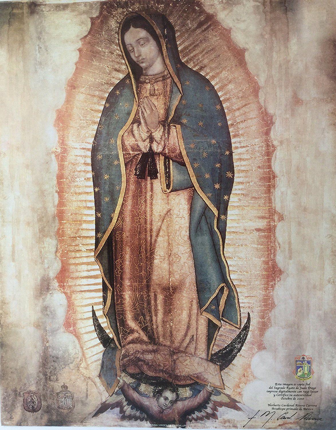 Our Lady Of Guadalupe Poster Virgin Of Guadalupe