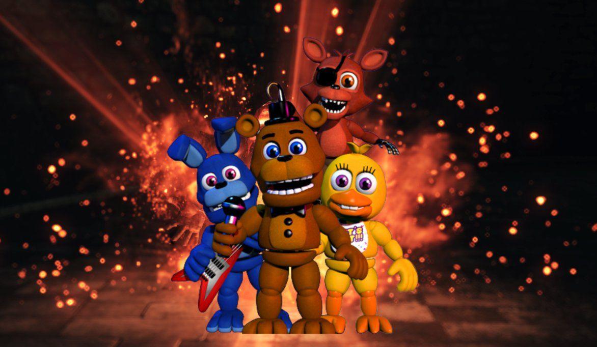 Five Nights at Freddy's FNaF World #1080P #wallpaper #hdwallpaper #desktop