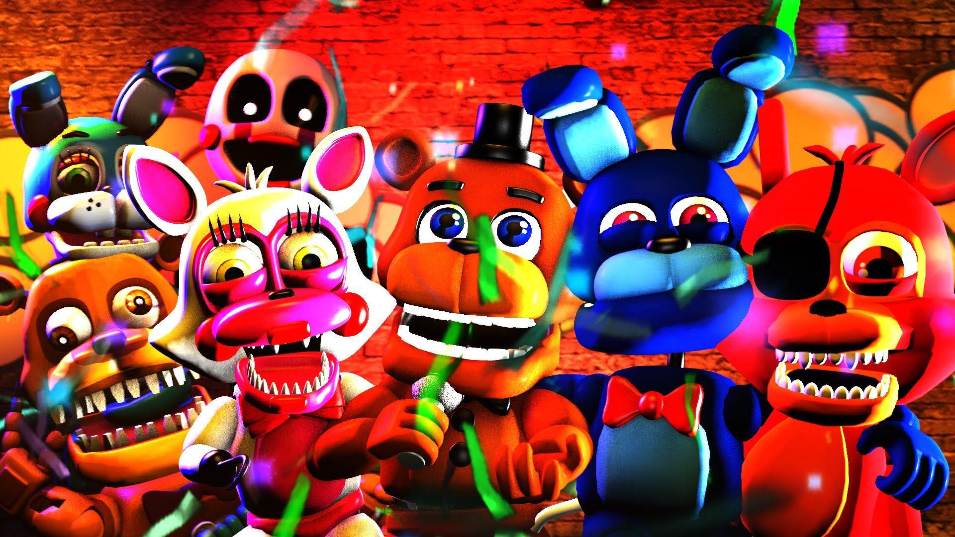Songs in CUTE FNAF WORLD ANIMATION COMPILATION SFM Youtube.