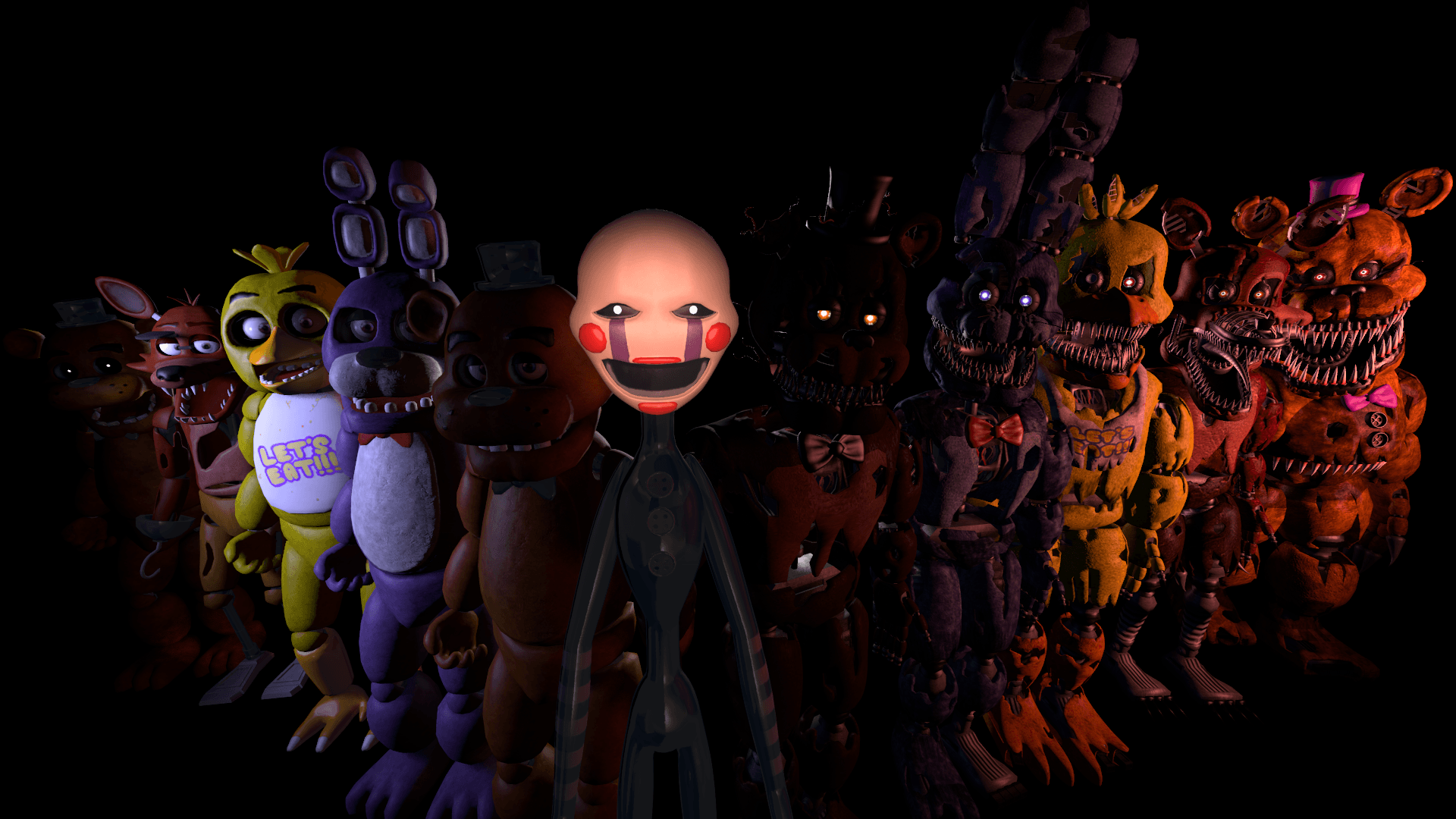 FNaF World Wallpapers - Wallpaper Cave