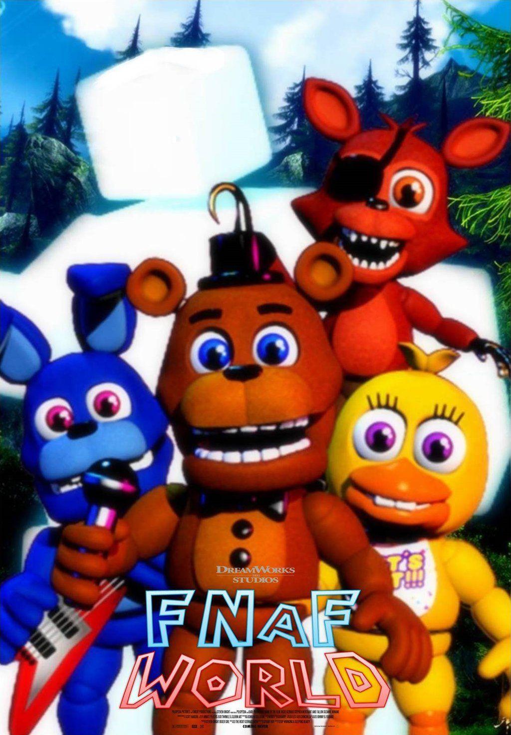 fnaf world wallpaper by Plushtrap_ - Download on ZEDGE™