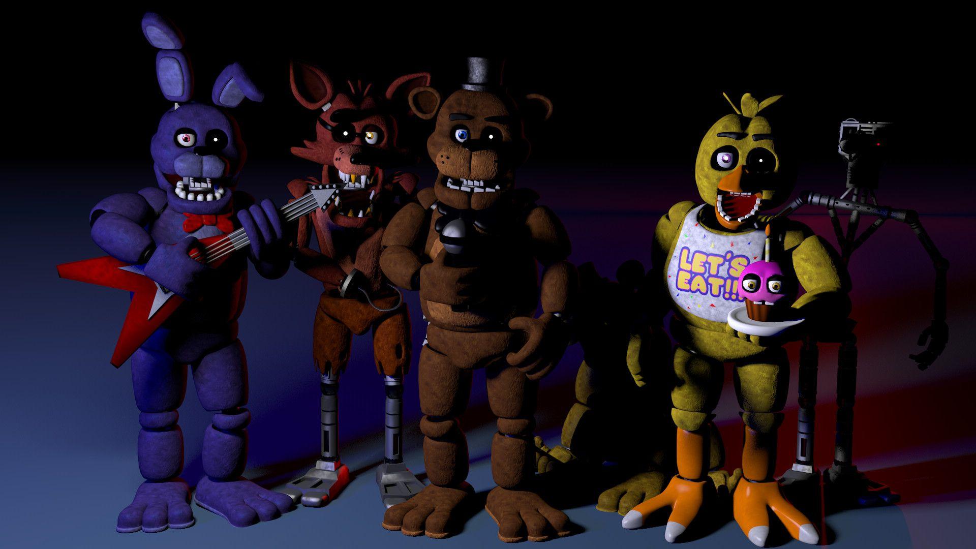 Five Nights at Freddy's FNaF World #1080P #wallpaper #hdwallpaper #desktop