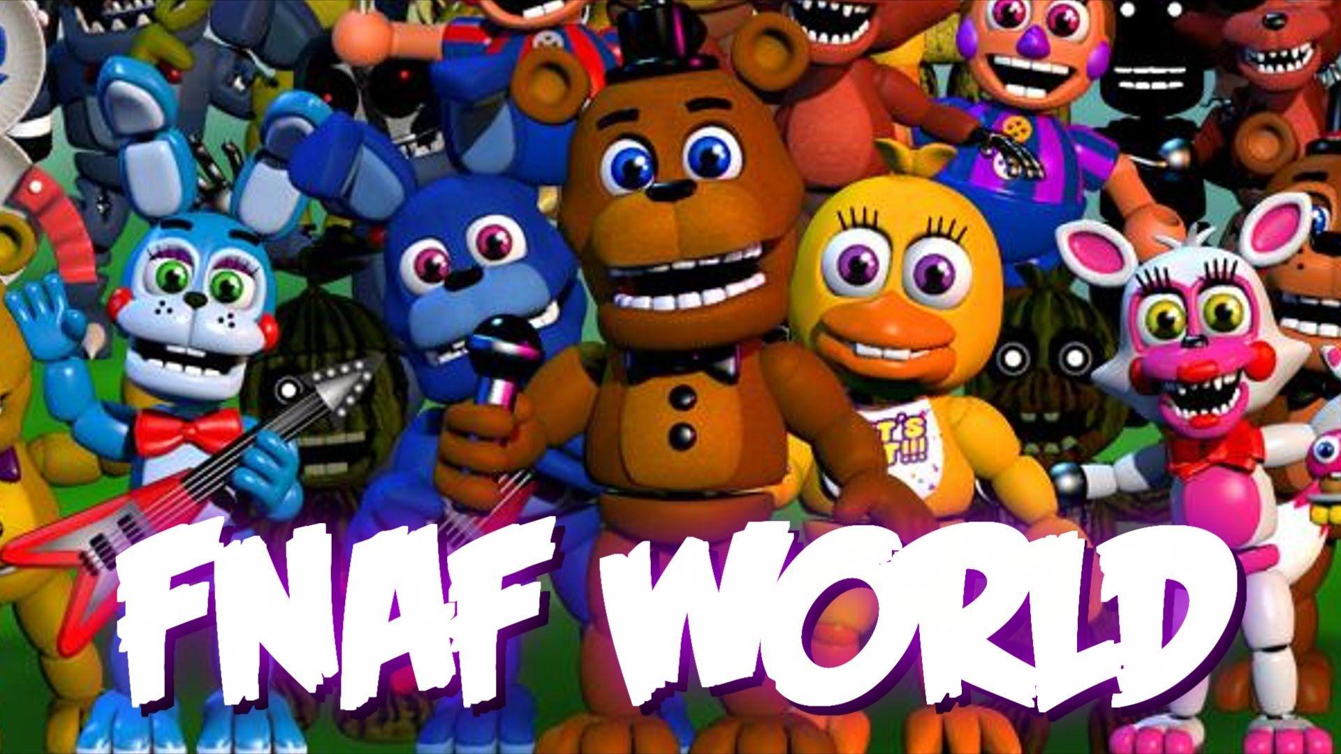 Play the free online game FNAF World at