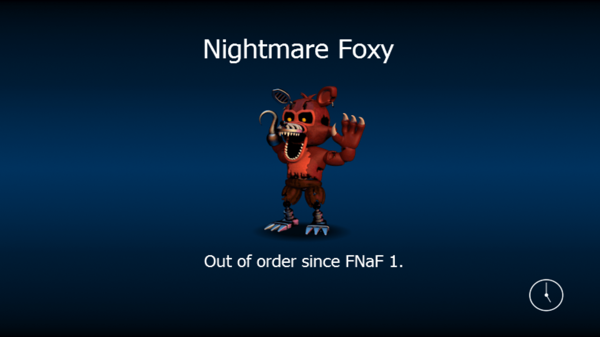 Nightmare Foxy Wallpaper
