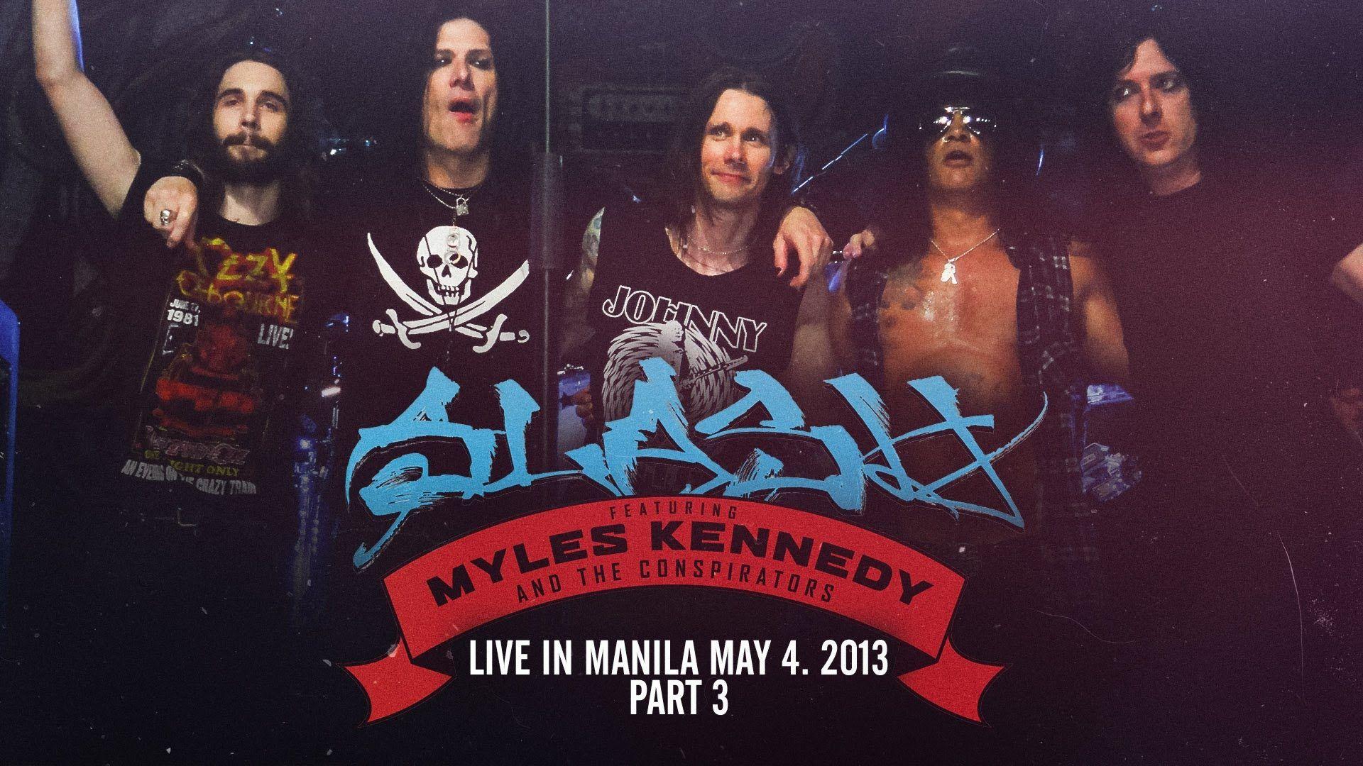 Slash feat. Myles Kennedy & The Conspirators Live In Manila May 4