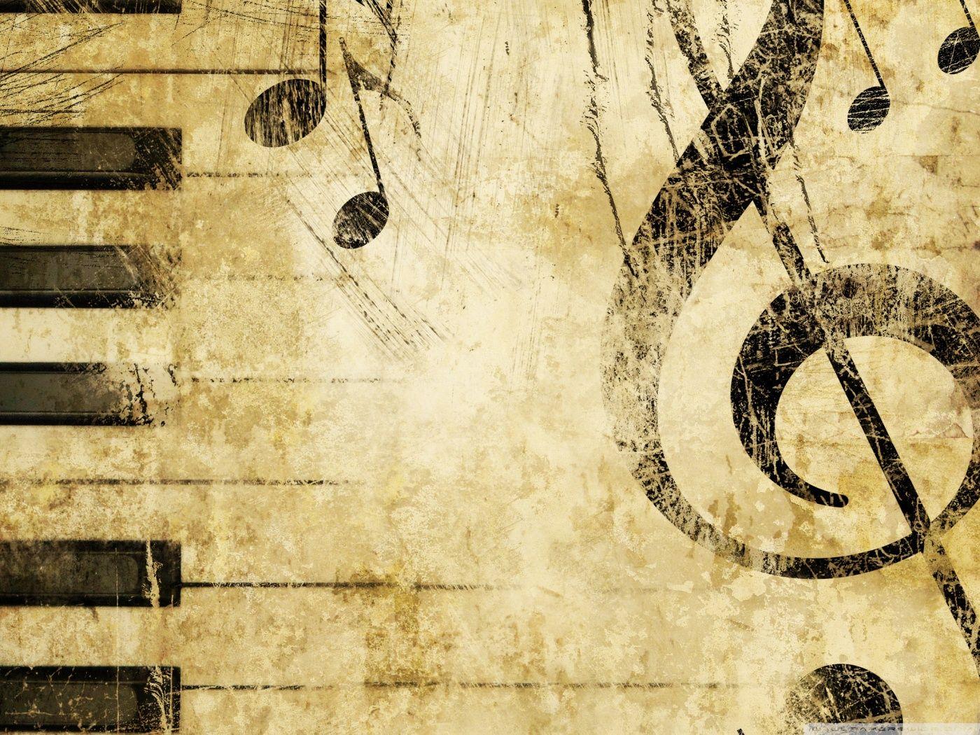 Old Music Score Background ❤ 4K HD Desktop Wallpaper for 4K Ultra