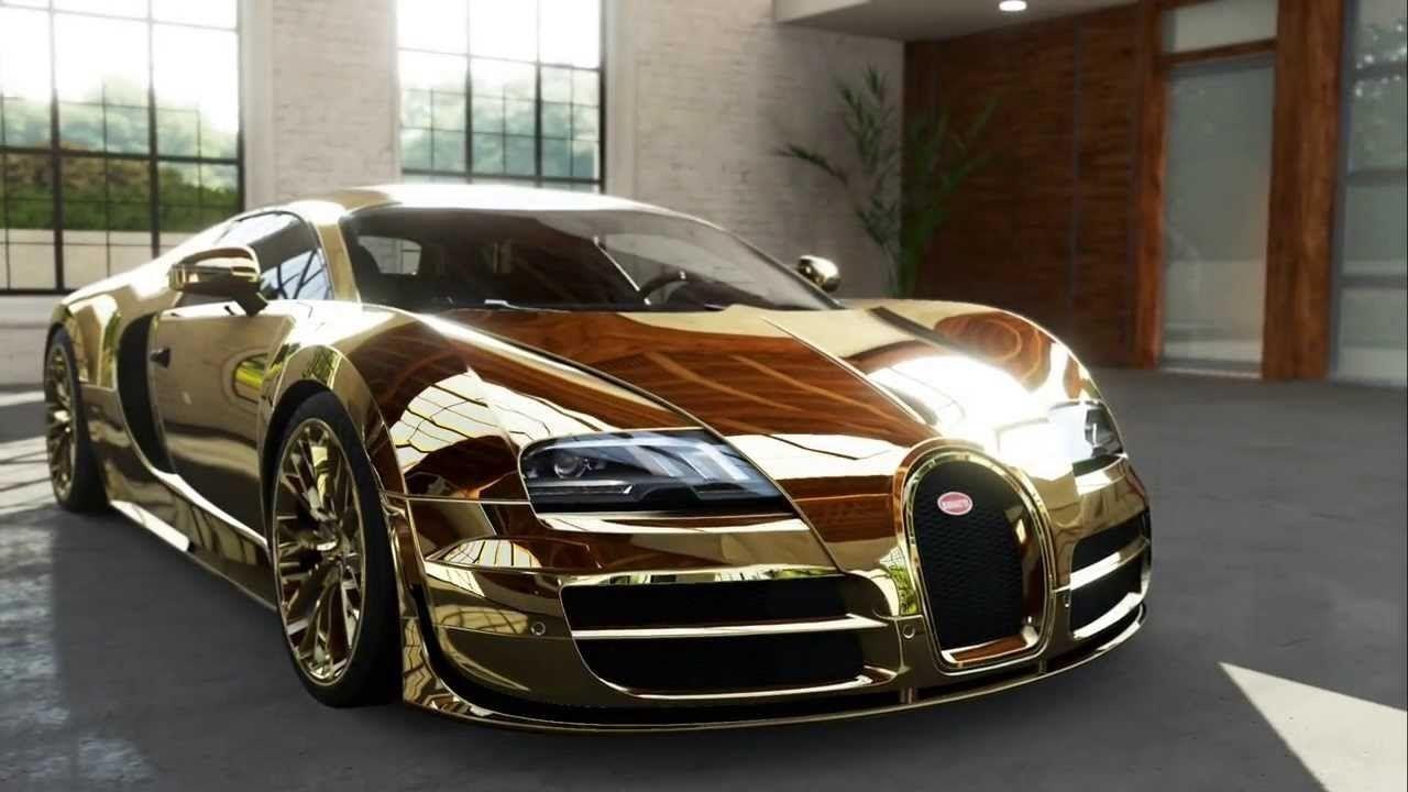 Bugatti Veyron Golden Concept Cars