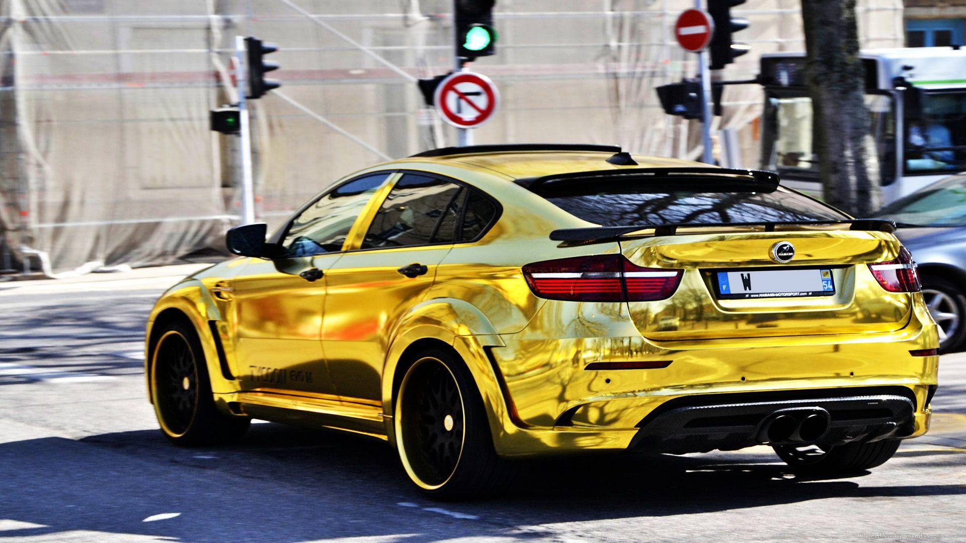 Gold BMW X6M Custom Hamann Supreme Edition. Dream Cars Wish
