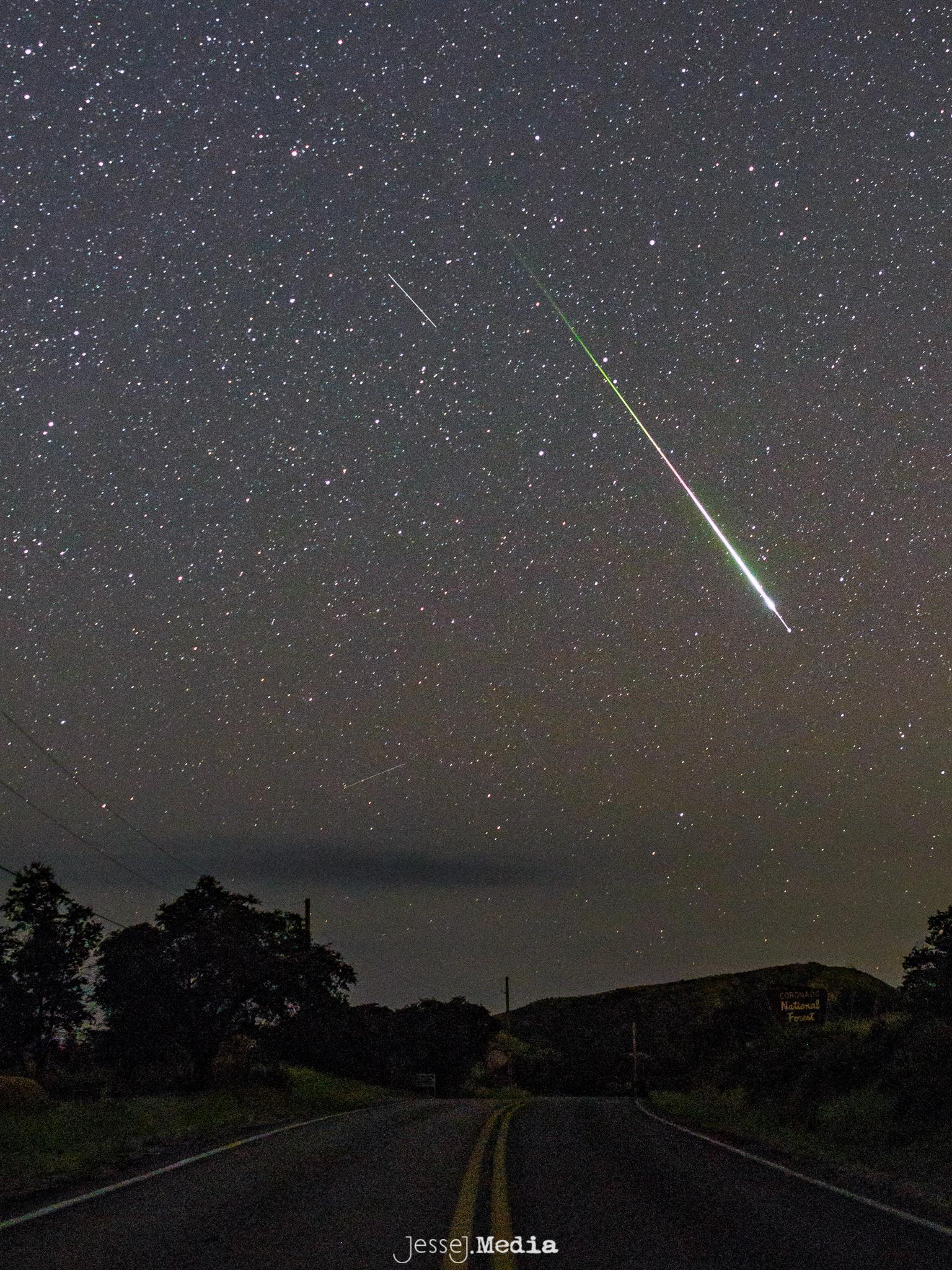 Biggest and Brightest from Perseid Meteor Shower 2016 in Southern