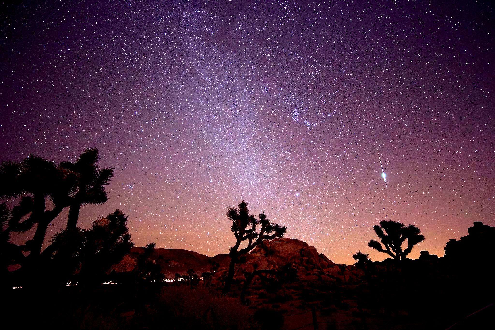 Geminid Meteor Shower. December Meteor Shower Date and Time