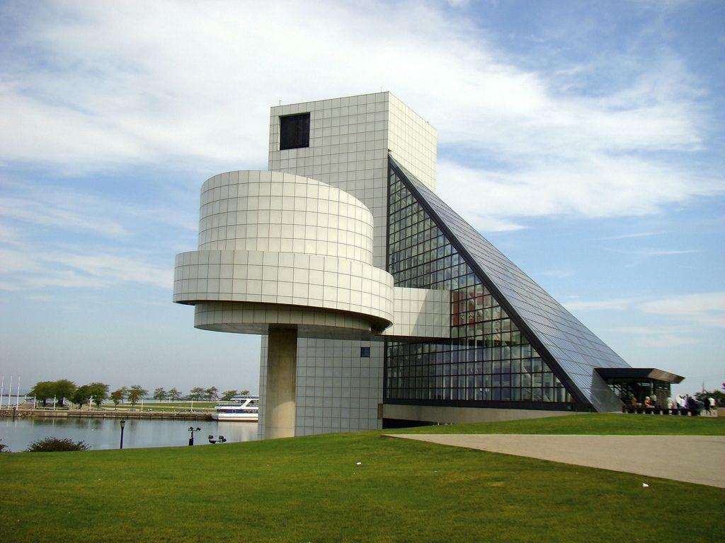 Cool photo of the Rock and Roll Hall of Fame and Museum, Places