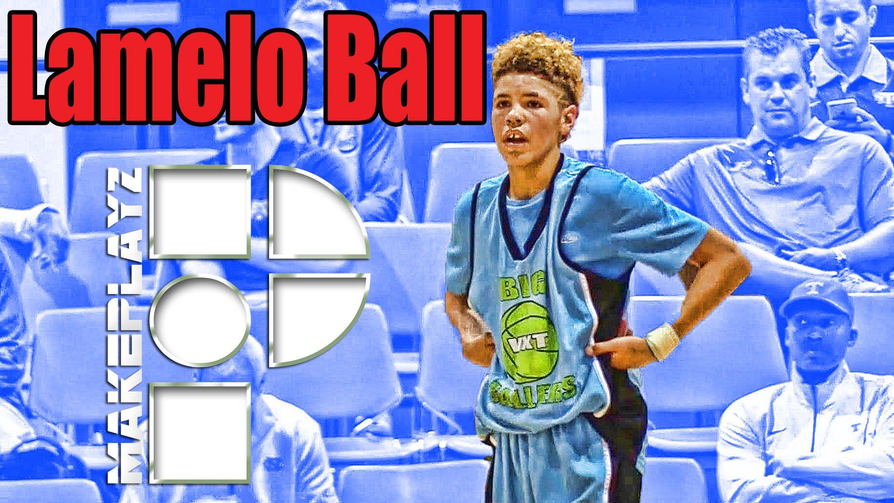 8th Grader Lamelo Ball Dropped 32 on 17U Comp Last Year!