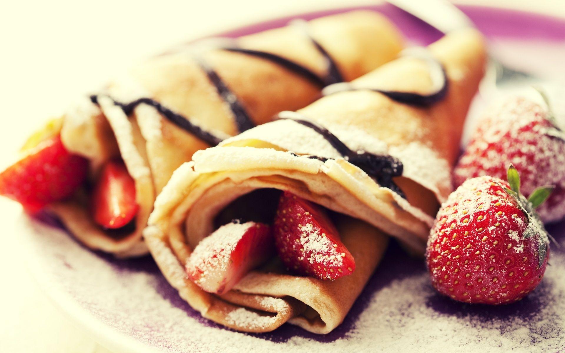 Pancakes With Strawberries Wallpaper, 44 Free Modern Pancakes