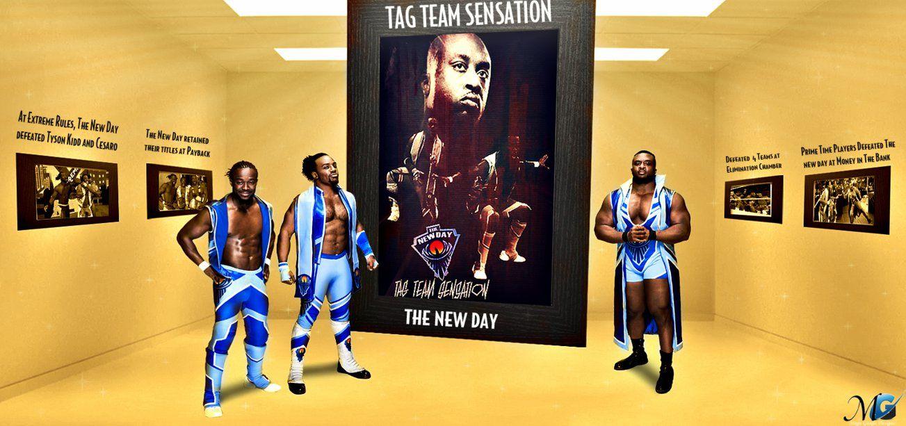 WWE HD Wallpaper New Day