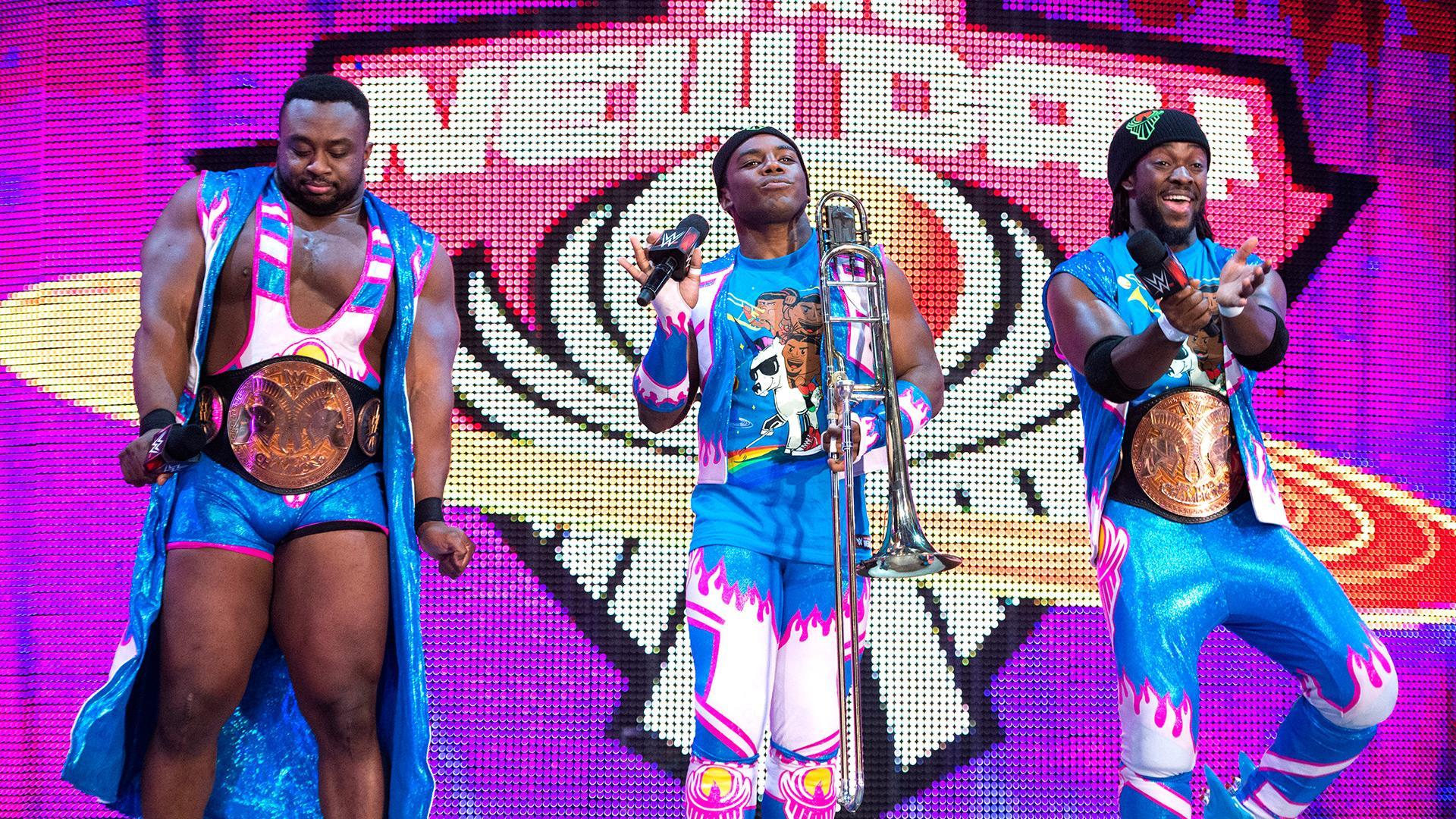 Нью Дэй рестлеры. New Day WWE. Big e WWE. New Day New.