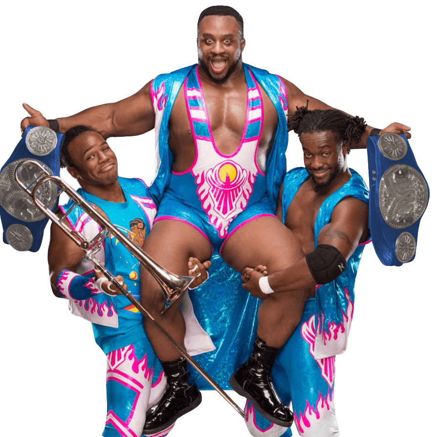 THE NEW DAY SMACKDOWN TAG TEAMS CHAMPS 2017 PNG By Da Korn