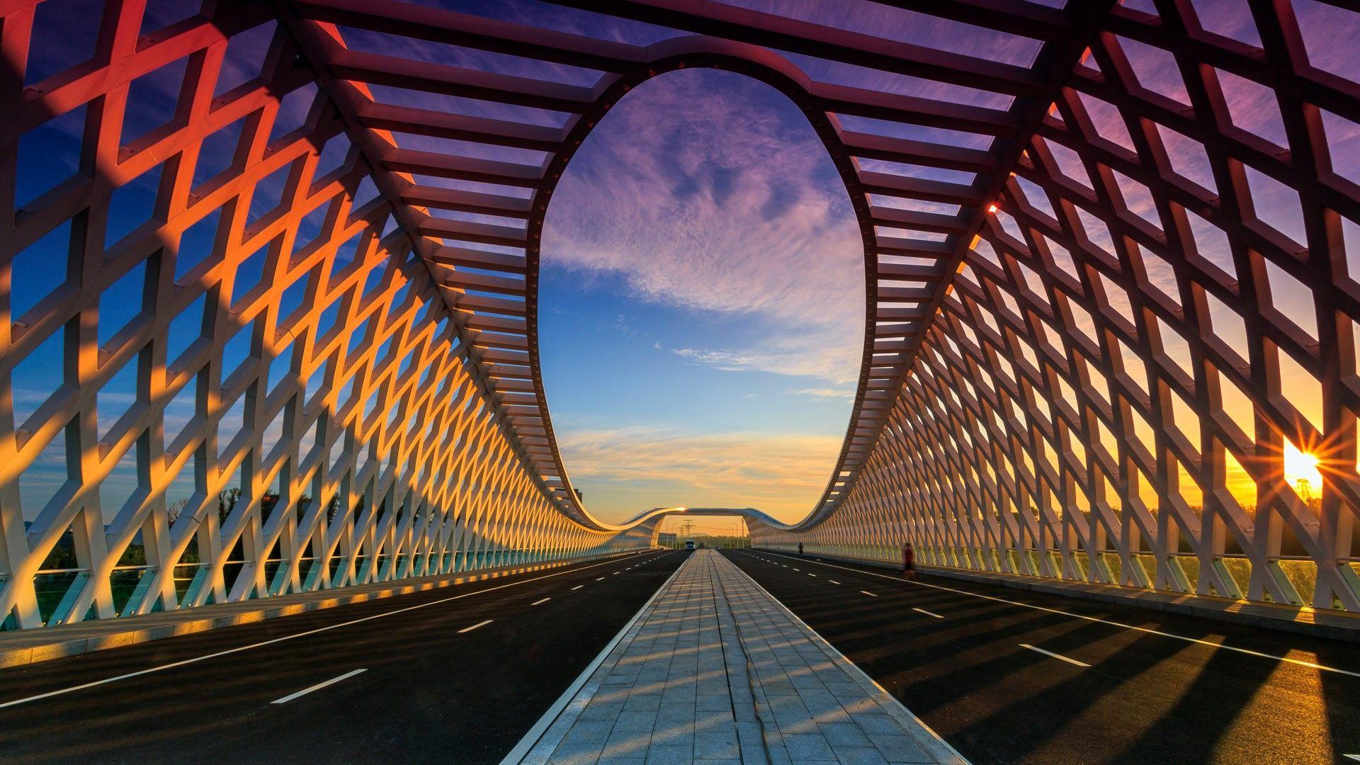 China Bridge Beijing. World HD 4k Wallpaper