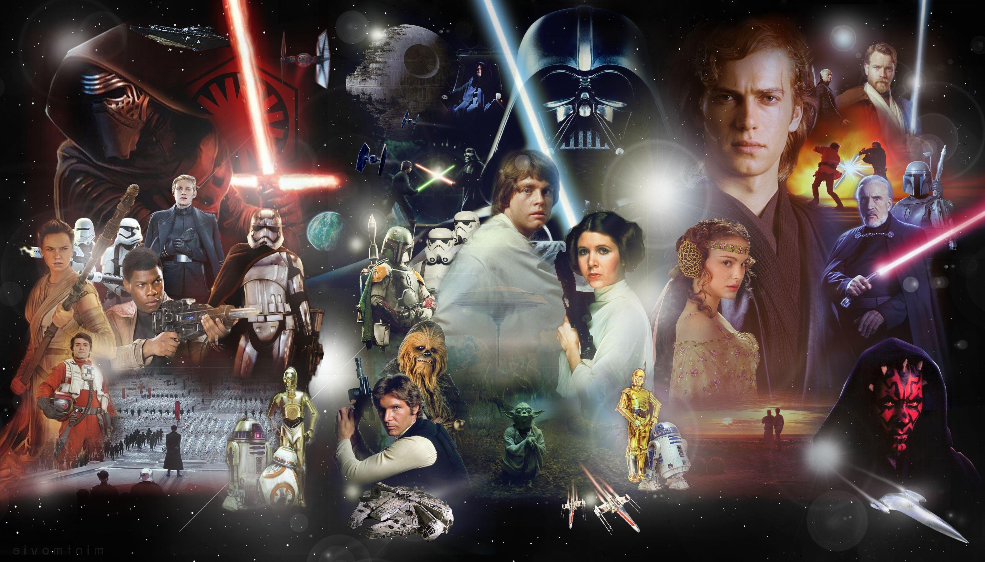 Star Wars Trilogy Wallpapers - Wallpaper Cave Star Wars Star Background