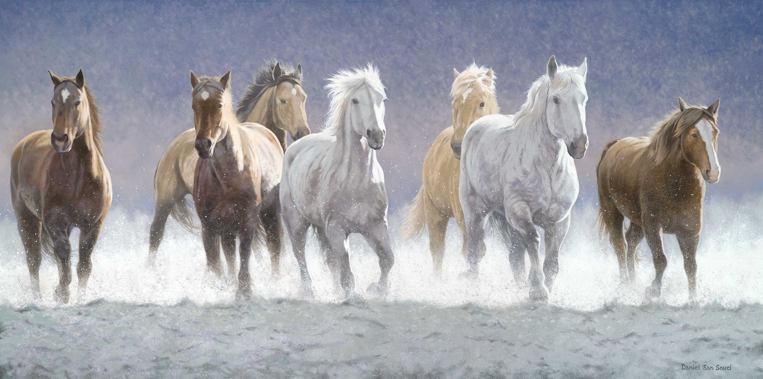 7 horse wallpaper