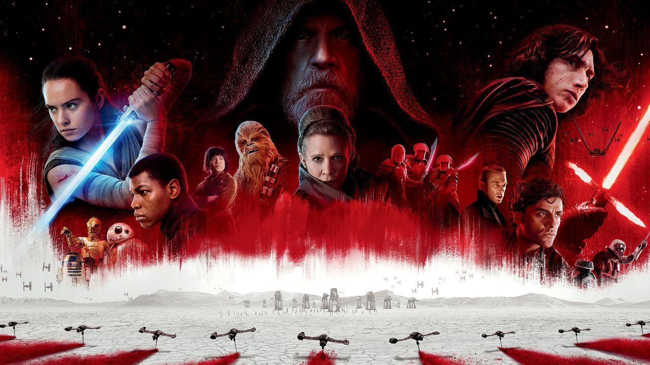 Wallpaper Star Wars: The Last Jedi, Carrie Fisher, Mark Hamill