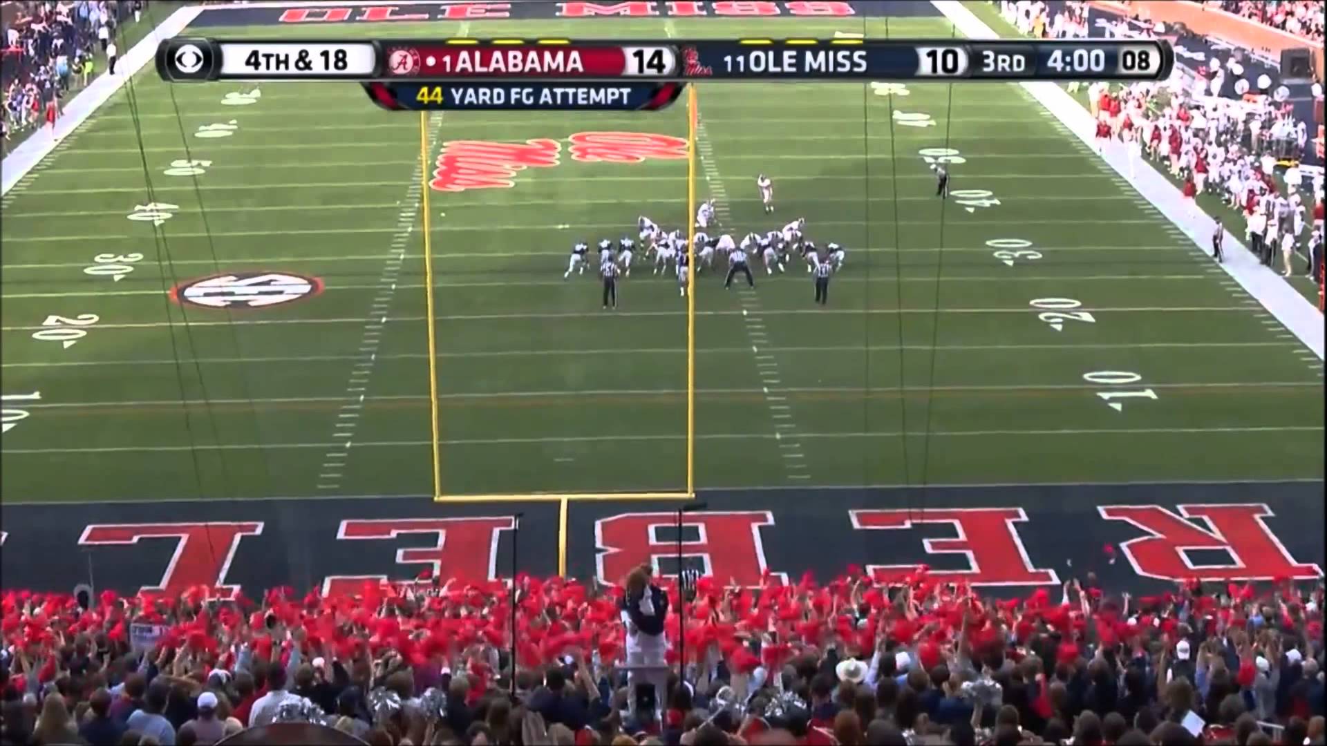 Ole Miss vs Alabama 2014 highlights HD