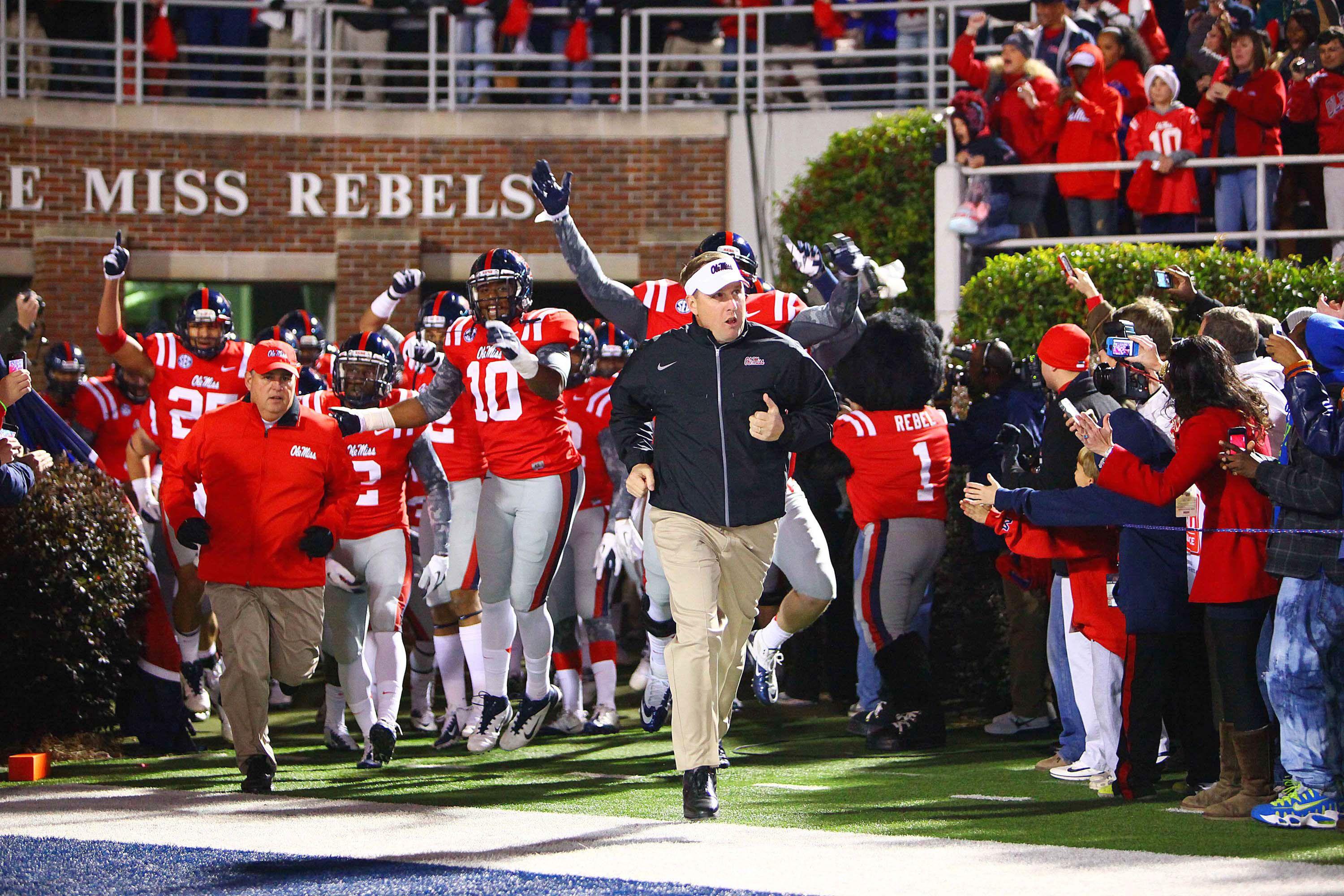 Hugh Freeze is rattling cages with Ole Miss recruiting. Sports