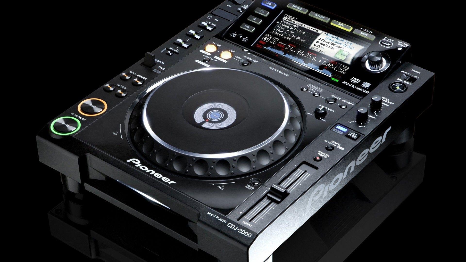 Download Wallpaper 1920x1080 Pioneer, Plant, Dark, Dj, Music Full
