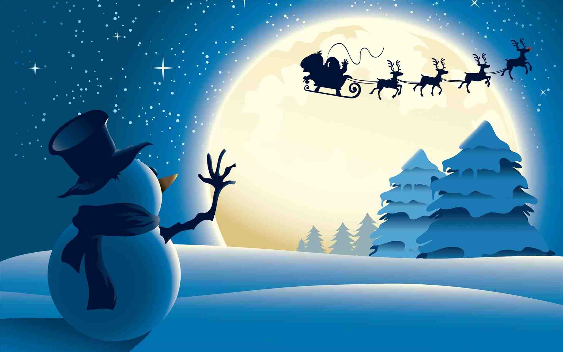 Full HD And Background X Id Full Christmas Snowman Background HD