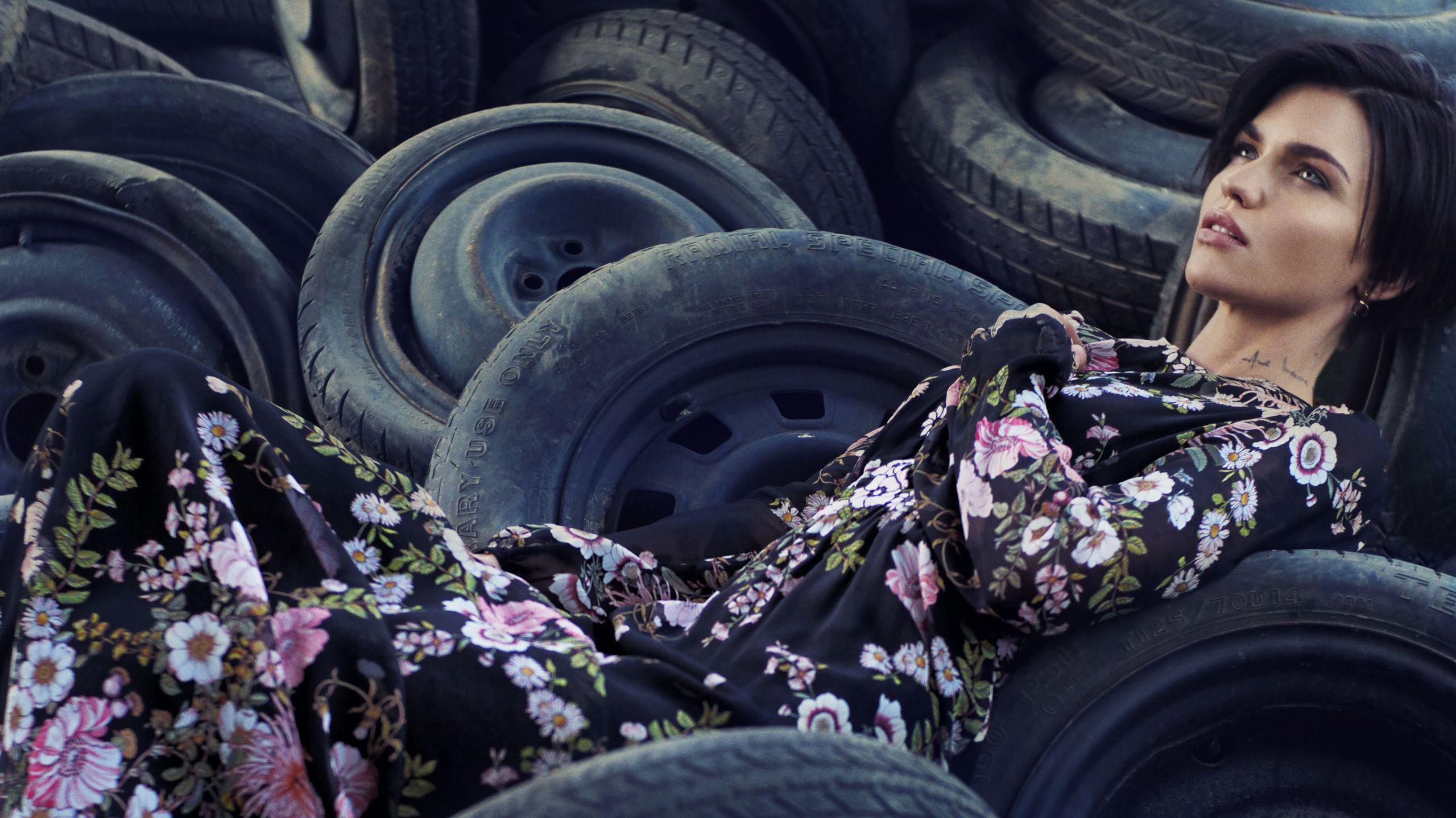 Ruby Rose 2017 New 1440P Resolution HD 4k Wallpaper