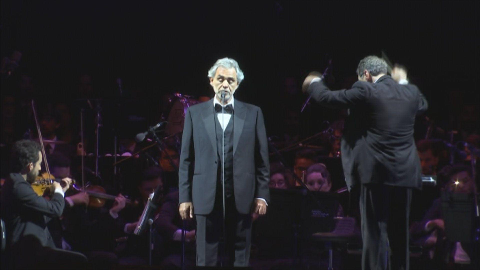 Andrea Bocelli vuelve a seducir a Brasil con un repertorio de