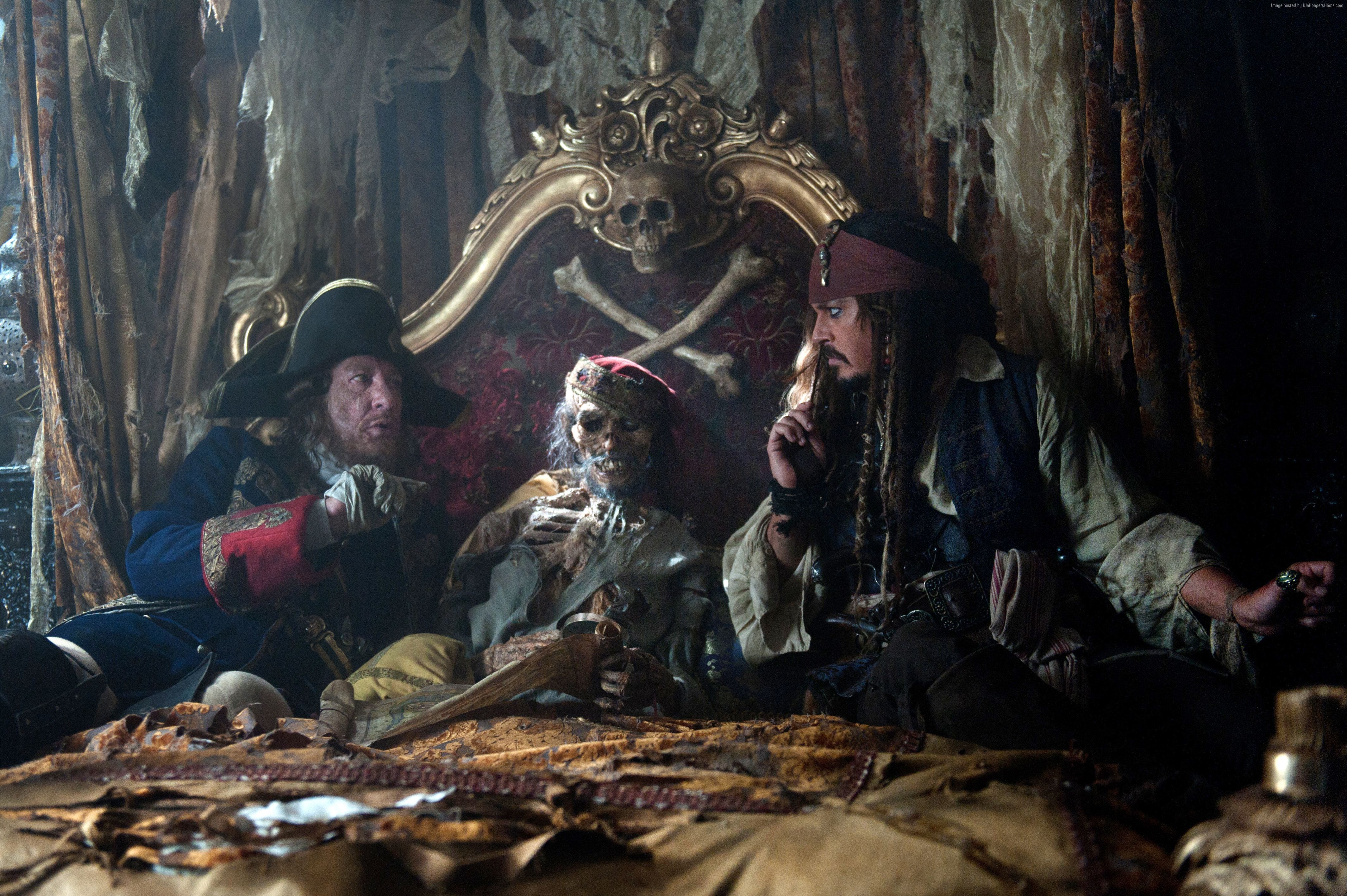 Wallpaper Pirates of the Caribbean: Dead Men Tell No Tales, 4k, 8k