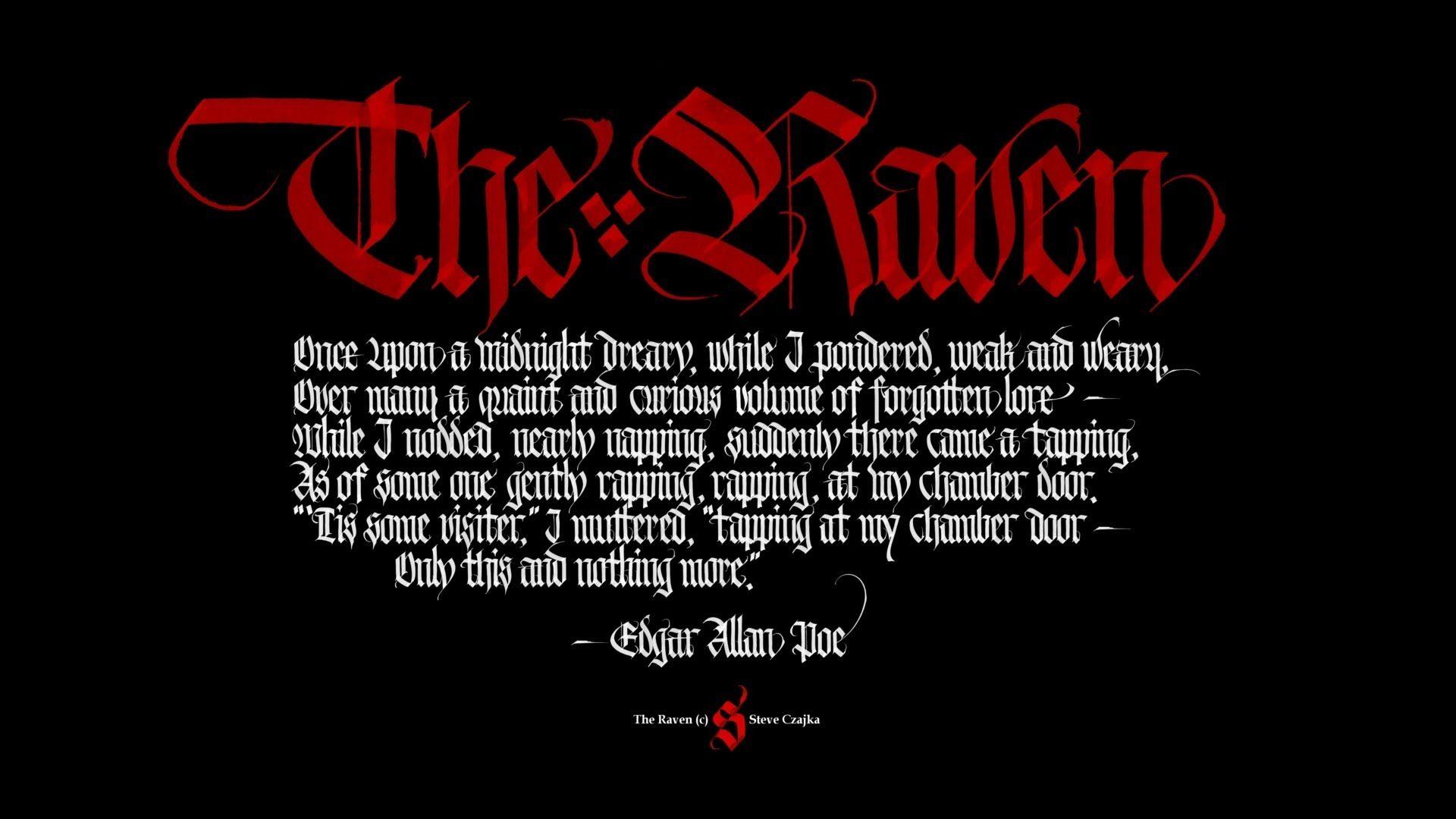 The Raven Allan Poe