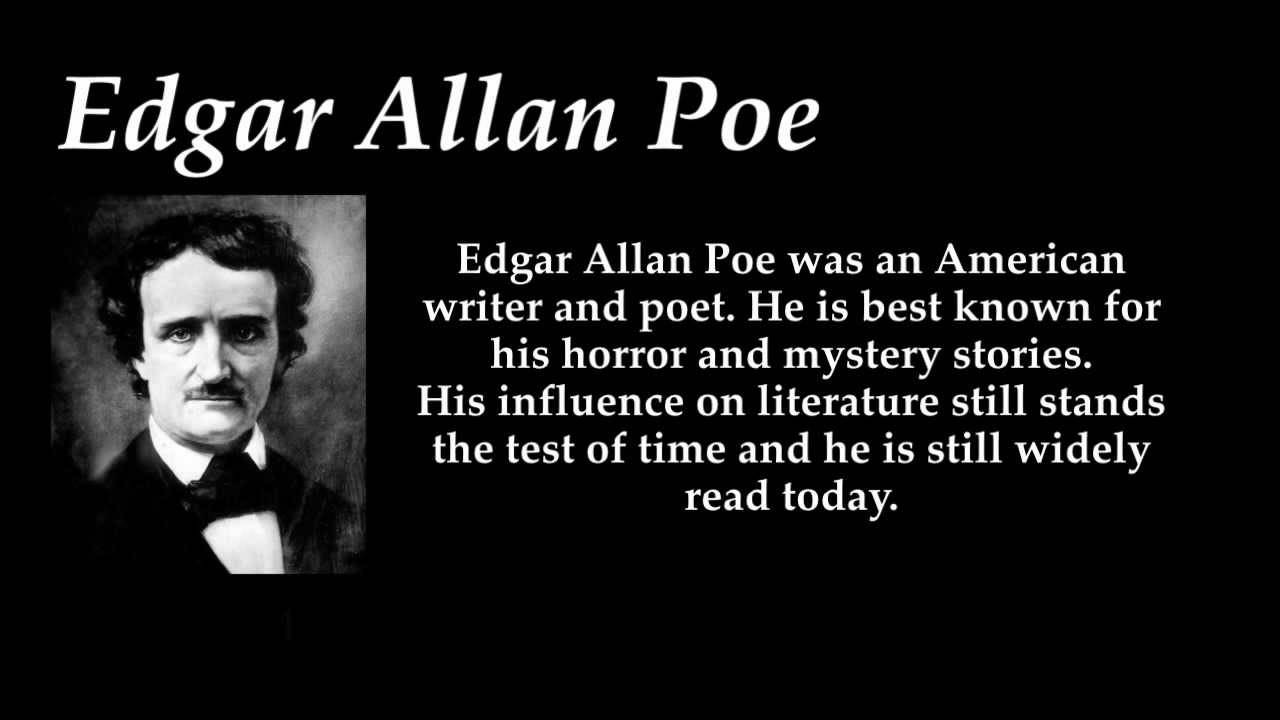 Edgar Allan Poe wallpaperx720