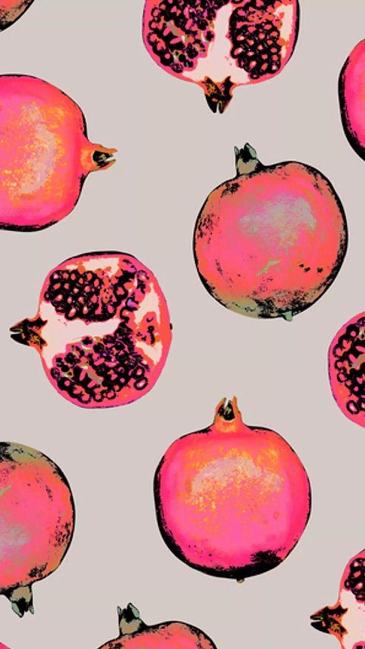 Pomegranate Find more fruity #iPhone + #Android #Wallpaper