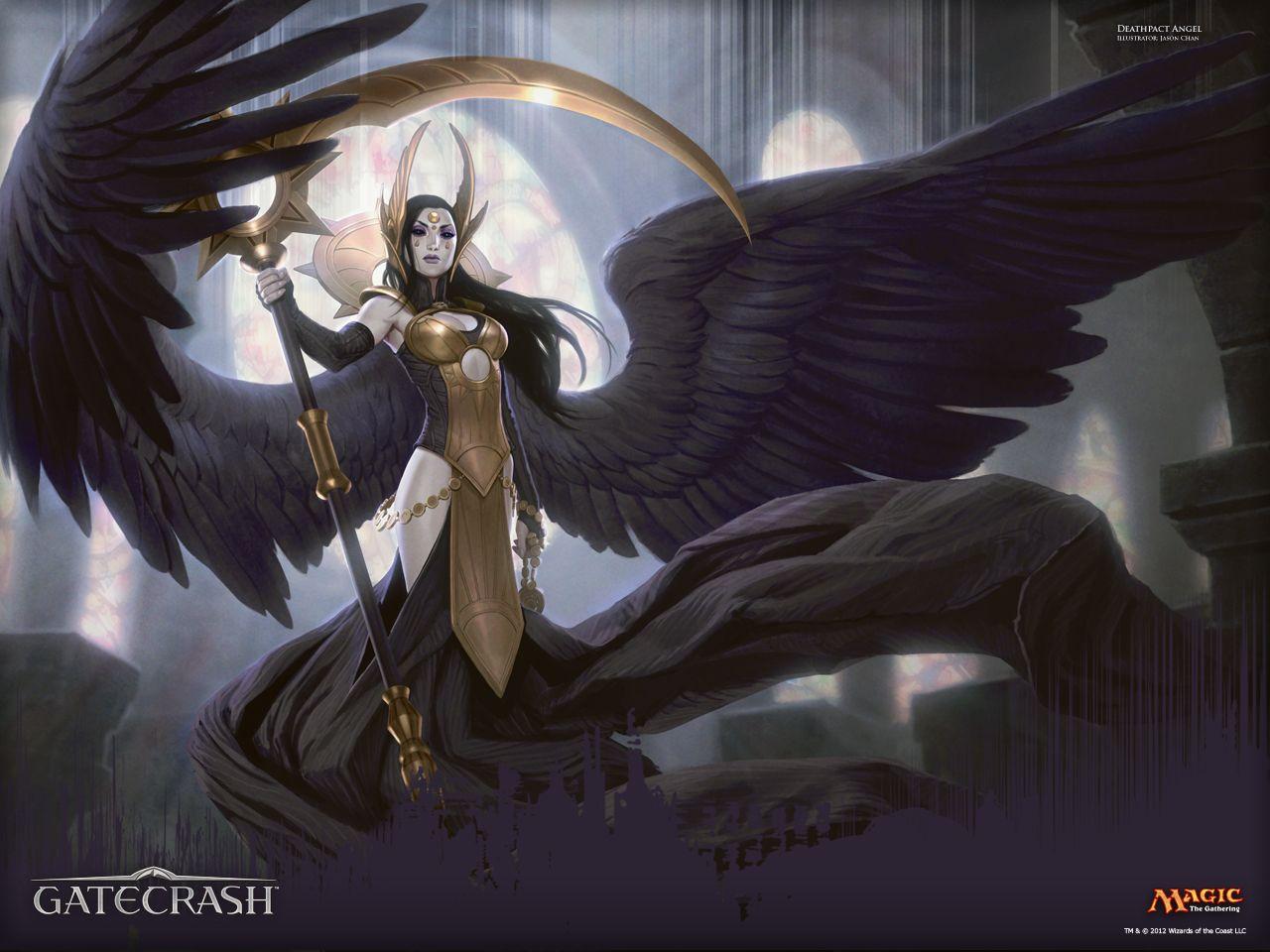 Wallpaper of the Week: Deathpact Angel. MAGIC: THE GATHERING