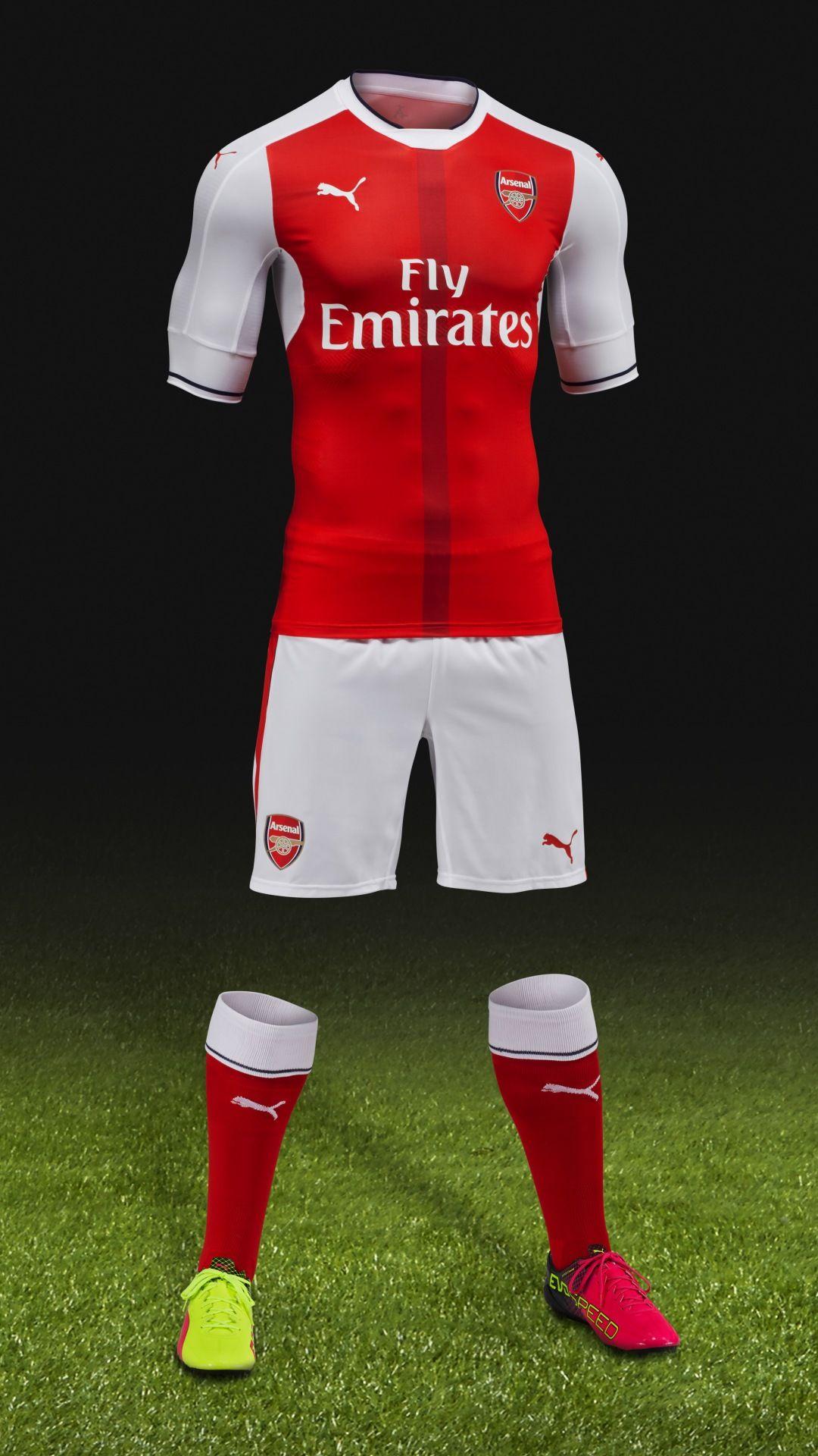 puma home kit arsenal fc picture for mobile desktop wallpaper