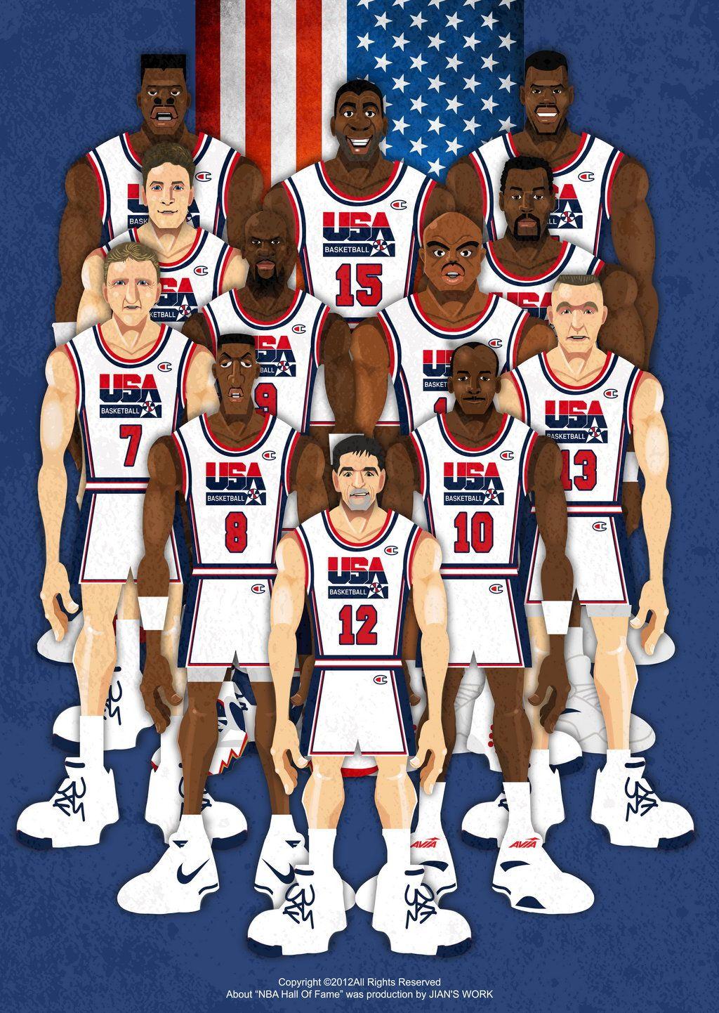 1992 dream team roster