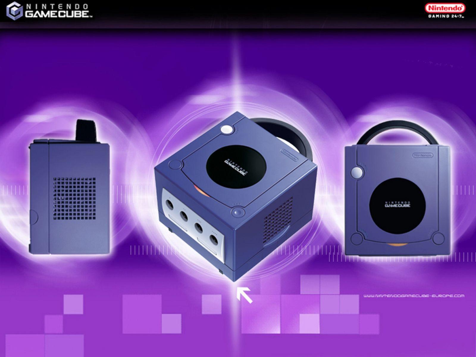 Purple Gamecube Wallpaper