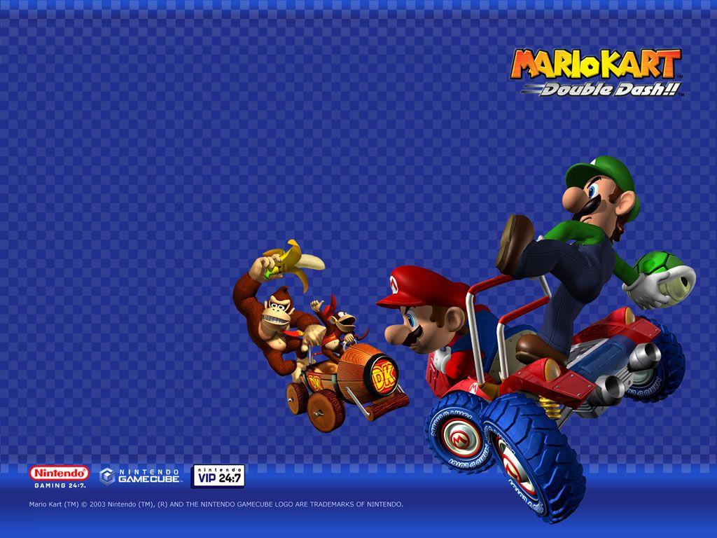 Super Mario Desktop Wallpaper from Gamecube games