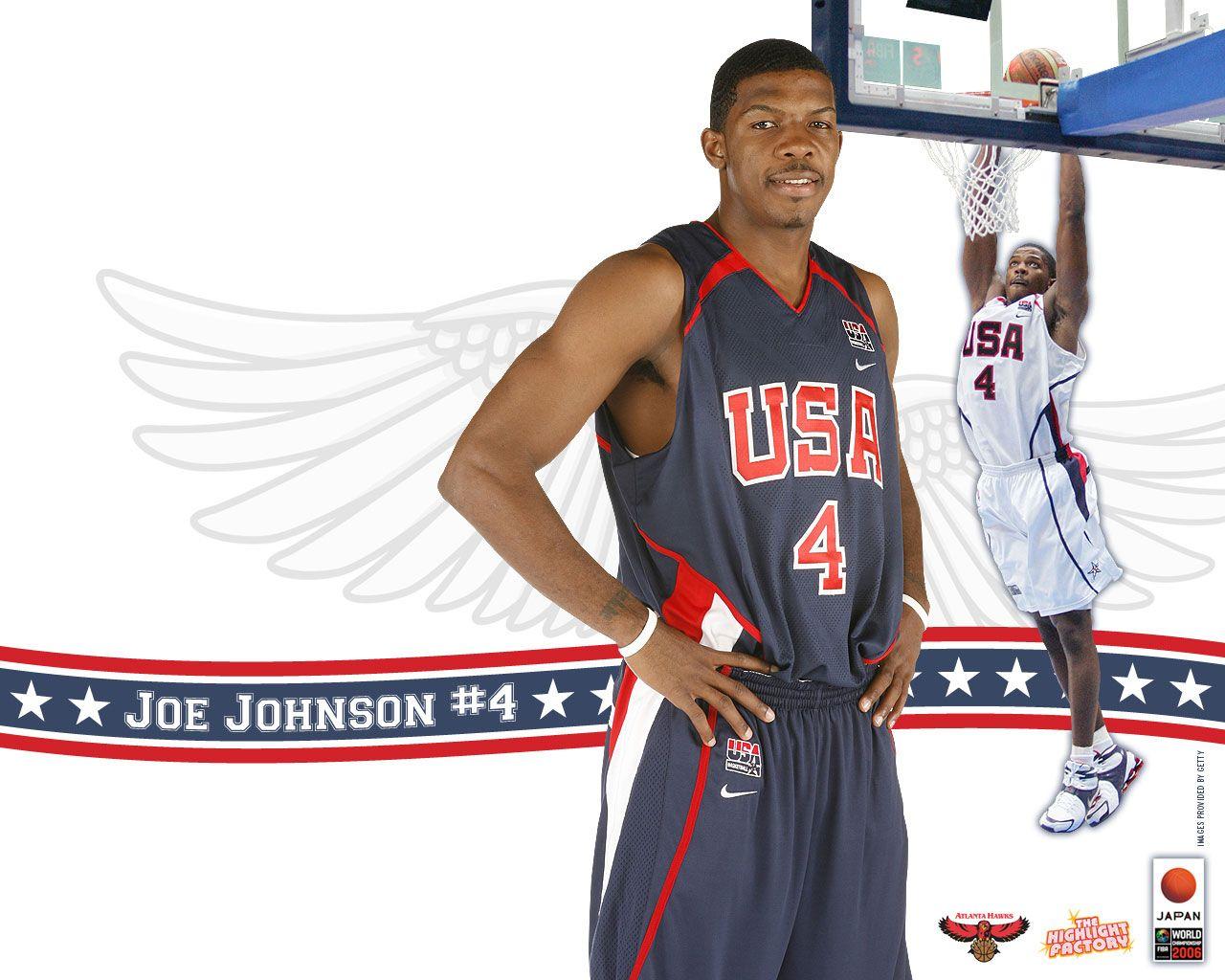 Joe Johnson Dream team Wallpaper. Basketball Wallpaper at