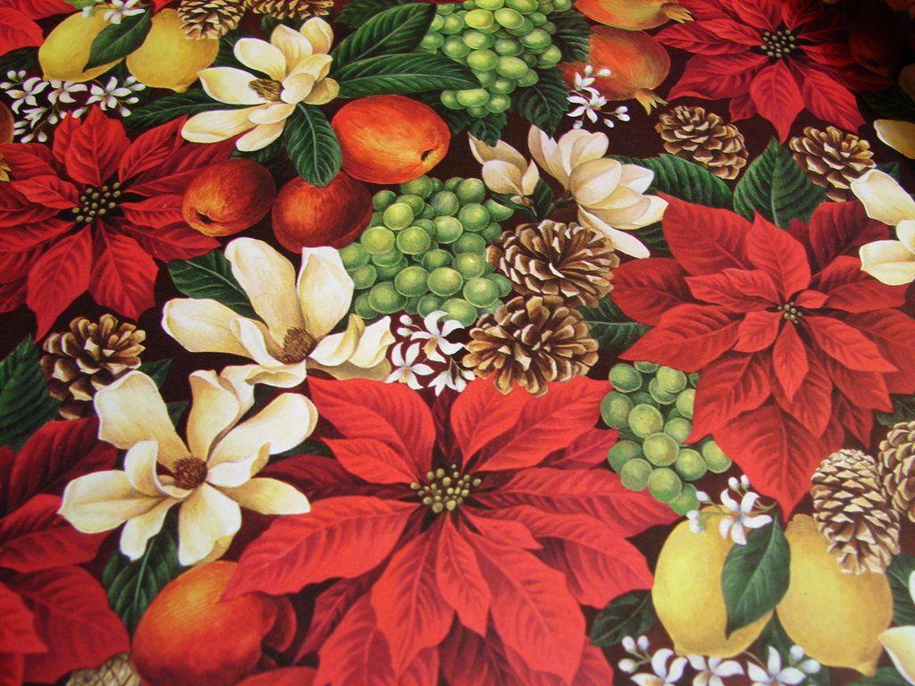 Poinsettia Christmas Pattern 3 by FantasyStock
